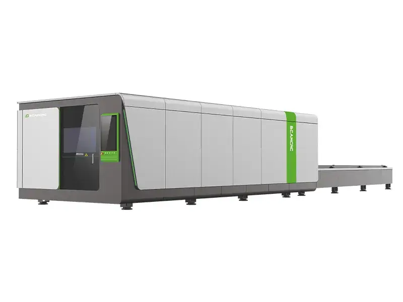 Full cover laser cutting machine